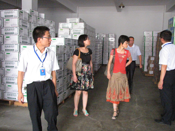 常州客戶來迅達康參觀 常州客戶來迅達康參觀